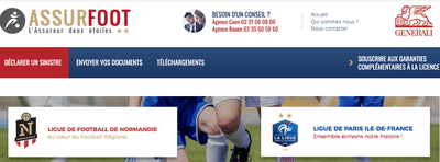 Site Ecommerce pour assurer le Risque Sportif - E-commerce