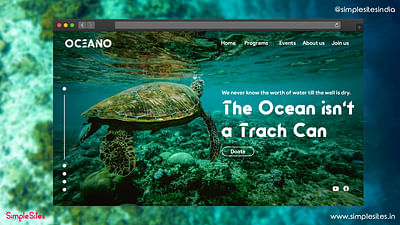 Oceano - Webseitengestaltung