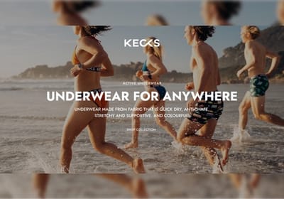 Shopify Design & Development for Kecks (SA) - E-commerce