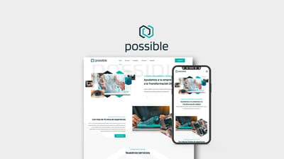 Branding y Web Responsive Possible - Graphic Design