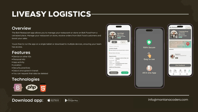 Liveasy Logistics - Mobile App