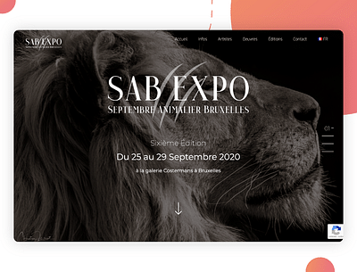 SAB Expo - Septembre Animalier Bruxelles - Stratégie digitale