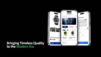 Casio Jordan - Mobile App - Ergonomy (UX/UI)