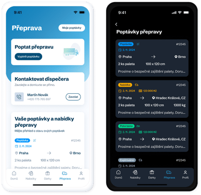 LogEx: Multiplatform App for Streamlined Logistics - Mobile App