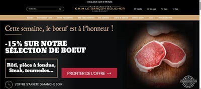 Le Garçon Boucher : boutique en ligne et click and collect - E-commerce