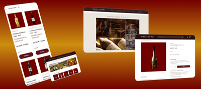 Développement de barnesfinewines.com sur Shopify - Stratégie digitale