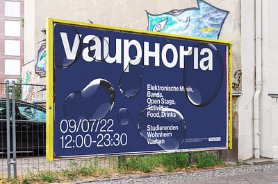 Identity for Vauphoria Festival - Grafikdesign