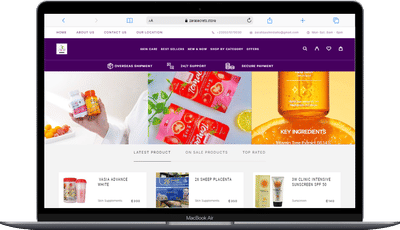 Zarah's Facial and Body Shop - Website Creatie