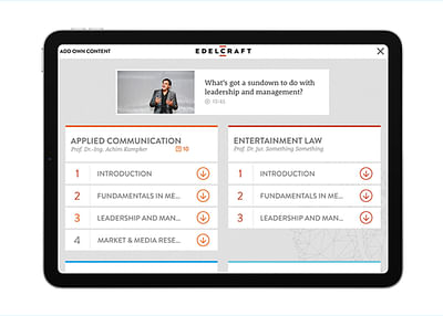 eLearning-Plattform inkl. digitalem Lernarchiv - Création de site internet