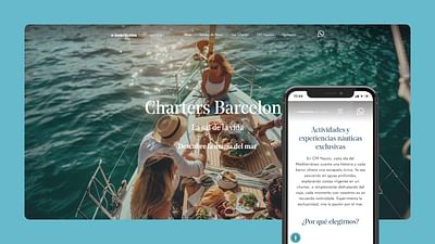 Barcelona Top Charter - Website Creation
