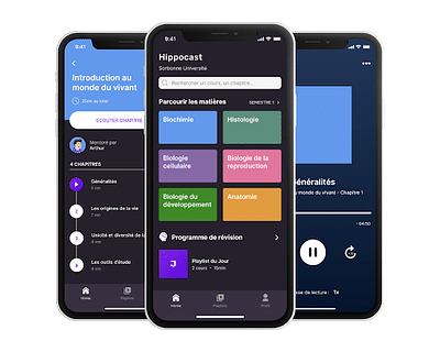 Application mobile Hippocast - Mobile App