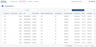 Portail de facturation & Portail administratif - Boston Scientific - Développement de Logiciel