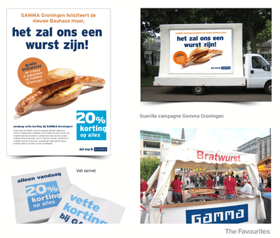 GAMMA GRONINGEN WURST - Design & graphisme