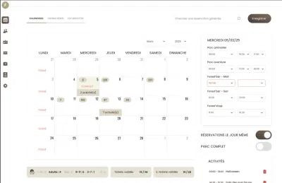 Refonte de la billetterie en ligne — Forestia - Web Applicatie