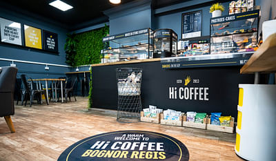 Hi Coffee UK - Design & graphisme