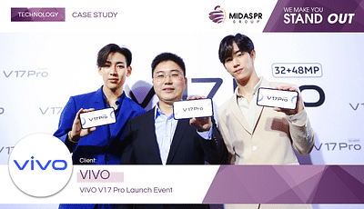 Vivo: V17 Launch - Relations publiques (RP)