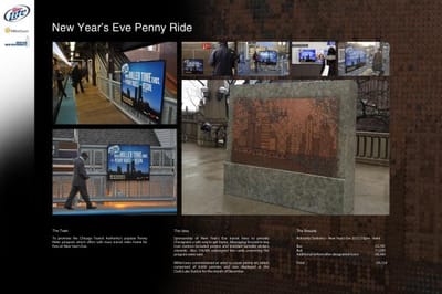 NEW YEAR'S EVE PENNY RIDES - Advertising