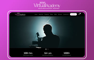 WWI Virtual Academy - Application web
