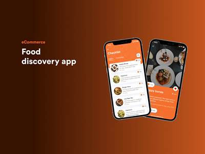Eatmap: mobile app development for food discovery - E-commerce