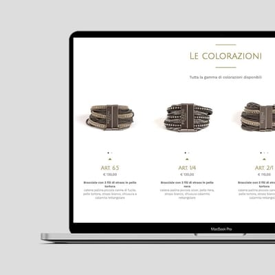 Pezzini Milano - Création de site internet