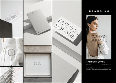 Fashion Square - Brand Design - Image de marque & branding