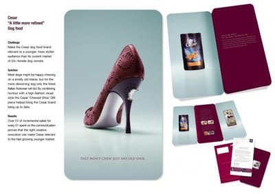 CHEWED SHOE - Advertising