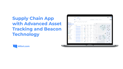 Supply Chain App with Advanced Asset Tracking - Web Application