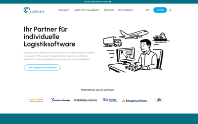 Relaunch der Website für ein Softwareentwicklungshaus - Webanwendung