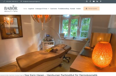 Neuerstellung Webseite für ein Kosmetikstudio - Webseitengestaltung