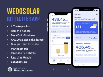 WedoSolar IOT: Flutter - App móvil