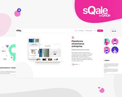 sQale by Qoqa - Webseitengestaltung