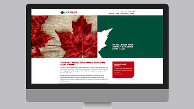 JACOBLAW: WEBSITE - Ergonomie (UX/UI)