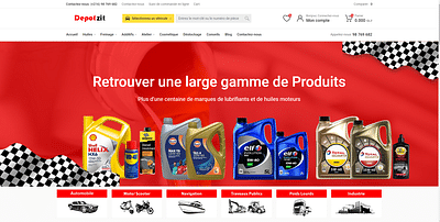 Site web E-commerce - Webseitengestaltung