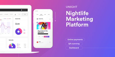 Unight: Night Life Marketing Platform - Application web
