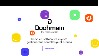 Doohmain Sitio Web + Branding - Estrategia de contenidos