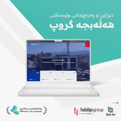 Halabja Group Website - Website Creatie