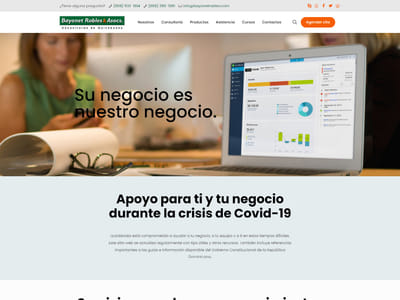 Bayonet Robles & Asociados - Création de site internet