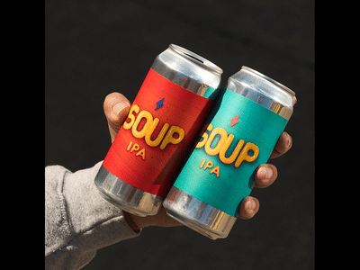 SOUP IPA - Brand Identity and Packaging Design for CPG Startup - Branding y posicionamiento de marca