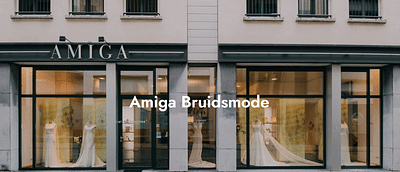 Amiga Bruidsmode - Website Creation