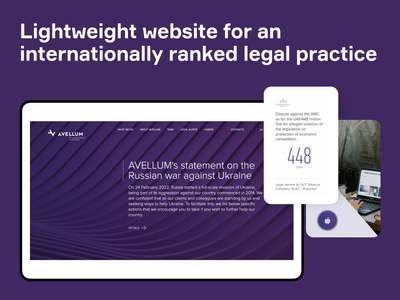 Law firm website development - Web analytics/Big data
