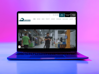 SICOR - sito Web - Création de site internet