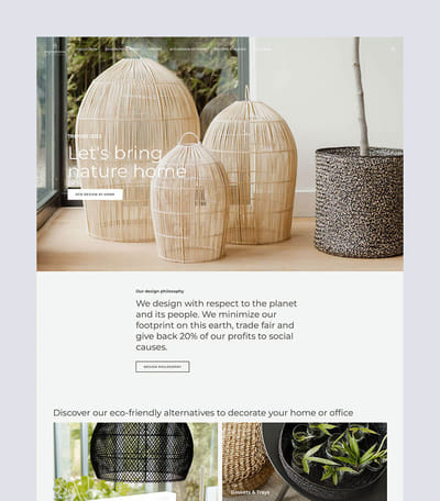 Website Originalhome - Website Creatie
