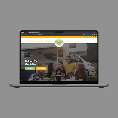 Camping "Auf Kengert" / Webseite - Creación de Sitios Web