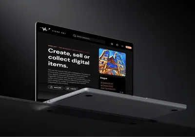 Empowering Artists with a Community-Based NFT Marketplace on Algorand - Website Creatie