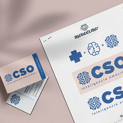 Logotipo y tarjetas CSO - Advertising