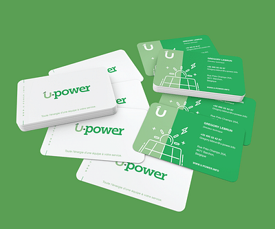 U-Power - Cartes de visite - Print