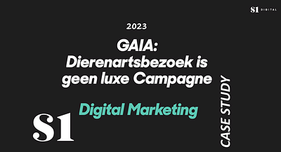 GAIA - Dierenartsbezoek is geen luxe - Digital Strategy