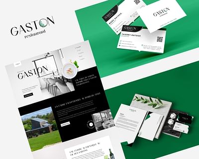 Gaston Restaurant - Site Vitrine-Design-Contenu - Création de site internet
