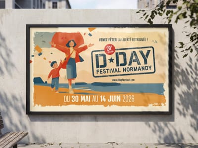 D-DAY Festival Normandy - Design & graphisme