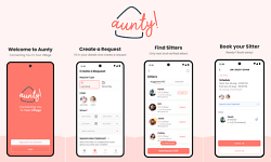 Aunty Mobile App Design & Development - App móvil